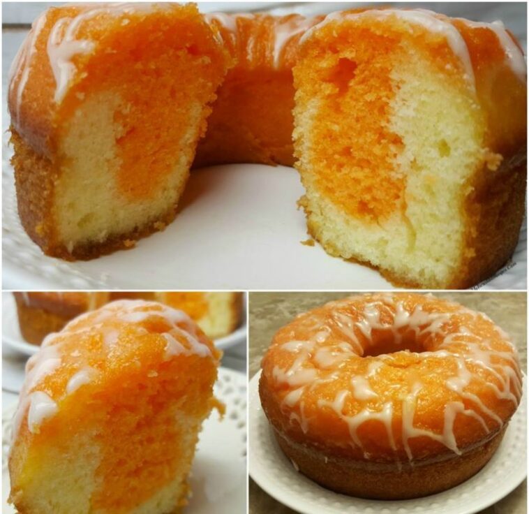 Orange Creamsicle Cake!