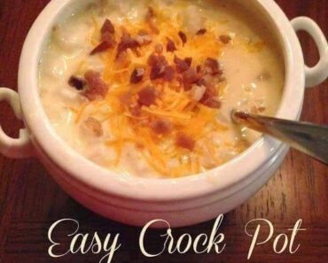 Easy Crock Pot Potato Soup