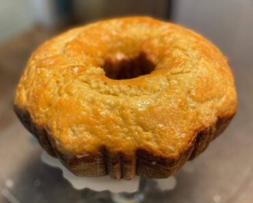 Glazed Buttermilk Donut Cake