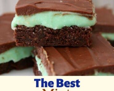 The Best Mint Brownies