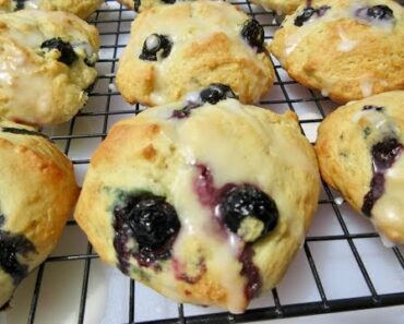 Sweet Blueberry Biscuits