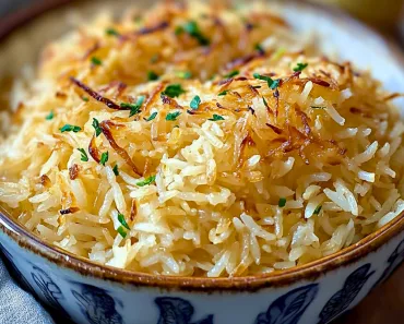 Golden Onion Butter Rice