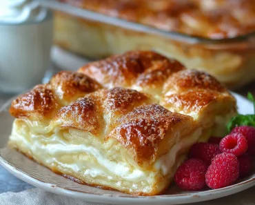 Cheesecake Crescent Rolls Casserole