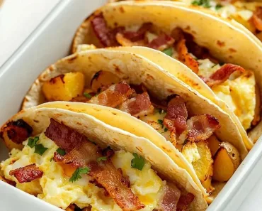 Tasty Baked Breakfast Tacos – Alright with Me