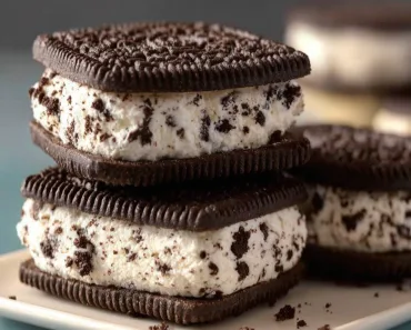 Oreo Ice Cream Sandwiches