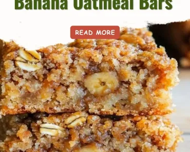 Banana Oatmeal Bars