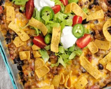 Walking Taco Casserole