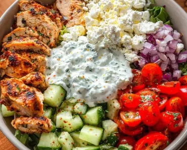 Greek Chicken Bowls: Easy Clean Eating Meal Prep