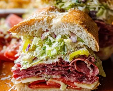 Italian Grinder Salad Sandwich: A Quick Dinner or Lunch Idea!