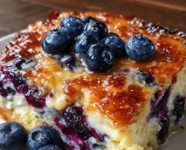 Blueberry Buttermilk Pancake Casserole Recipe for Easy Weekend Brunch