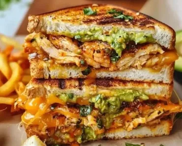 Chicken Avocado Melt Sandwich