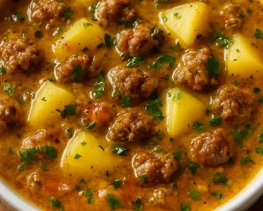 Cozy Sausage Potato Soup
