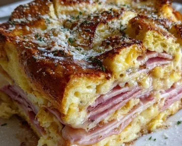 Monte Cristo Breakfast Casserole