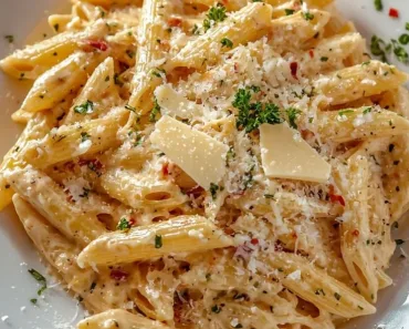 One Pot Creamy Garlic Pasta