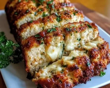 Parmesan Chicken Meatloaf: A Cheesy Family Favorite!