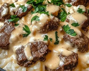 Steak Queso Rice