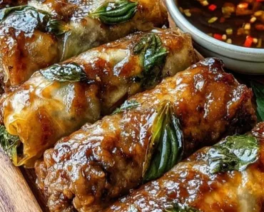 Thai Basil Beef Rolls – Fresh Thai Flavors in Every Bite