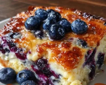 Blueberry Buttermilk Pancake Casserole Recipe for Easy Weekend Brunch