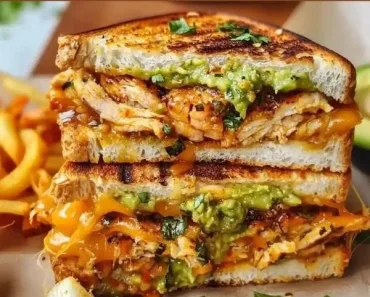 Chicken Avocado Melt Sandwich