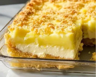 Lemon Cream Cheese Dump Cake