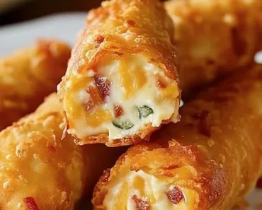 Mini Jalapeño Popper Egg Rolls