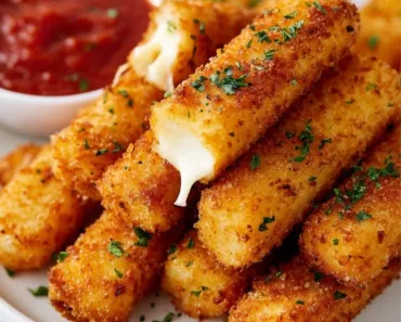 Baked Mozzarella Sticks