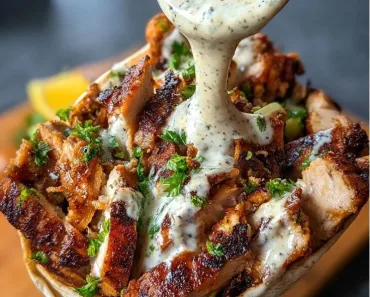 Chicken Shawarma with Garlic Sauce Recipe