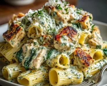 Creamy Pesto Chicken Pasta