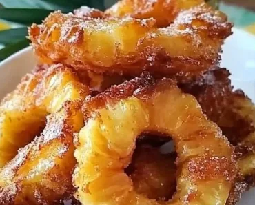 Crispy Pineapple Fritters – Easy Tropical Dessert with Golden Batter