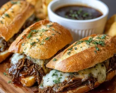 Crockpot French Dip Sandwiches: Easy, Quick, and Delicious Slow Cooker Recipe!