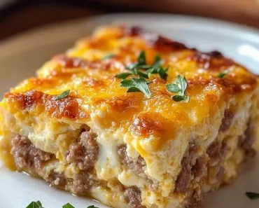 Easy Sausage and Egg Casserole
