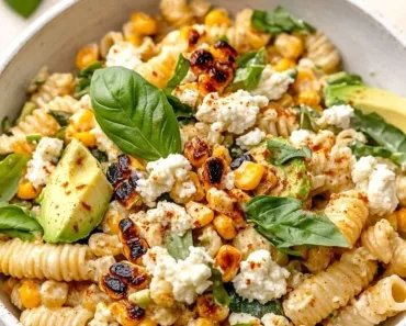 Healthy Street Corn Pasta Salad