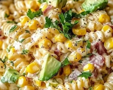 Mexican Street Corn Pasta Salad is a must-try dish!