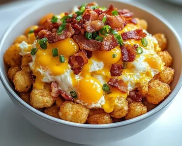 Satisfy Mornings with a Hearty Tater Tot Breakfast Bowl