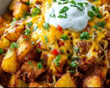 Cheesy Taco Potatoes
