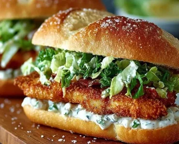 Chicken Caesar Sandwich: The BEST Crispy Chicken Sandwich Recipe