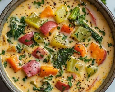 Cream of Spring Vegetable Soup