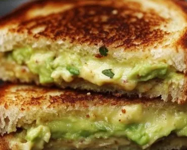 Creamy Avocado Grilled Cheese