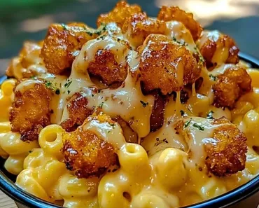 Creamy Honey Pepper Chicken Mac and Cheese Delight