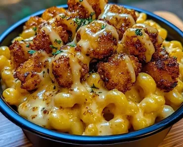 Creamy Honey Pepper Chicken Mac and Cheese Delight
