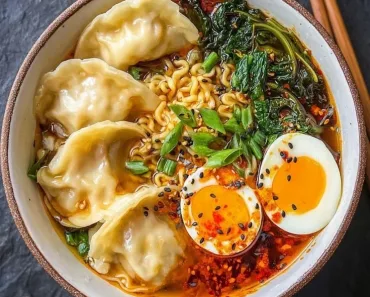 Dumpling Ramen Bowl