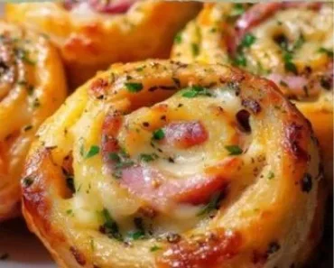 Easter Ham and Cheddar Pinwheels – Flavoritely