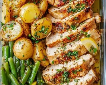 Healthy Lemon Garlic Chicken Meal Prep Bowls (Quick Recipe!)