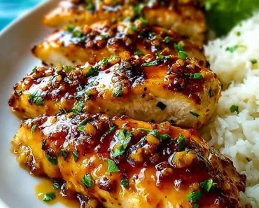 Honey Garlic Chicken Breasts