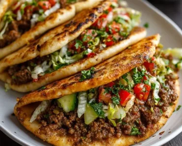 Mediterranean Ground Beef Pita Pockets You’ll Love!