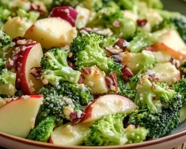 Honeycrisp Apple Broccoli Salad
